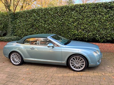 Lot 52 - 2009 Bentley Continental GTC Speed