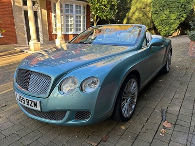Lot 52 - 2009 Bentley Continental GTC Speed