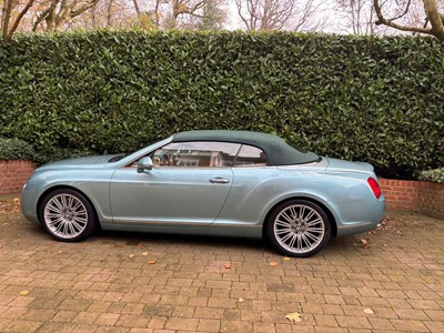 Lot 52 - 2009 Bentley Continental GTC Speed
