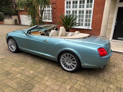 Lot 52 - 2009 Bentley Continental GTC Speed