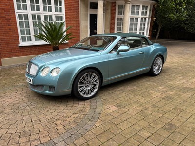 Lot 52 - 2009 Bentley Continental GTC Speed