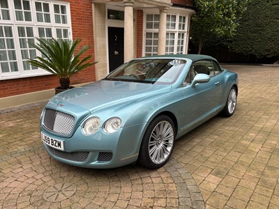 Lot 52 - 2009 Bentley Continental GTC Speed
