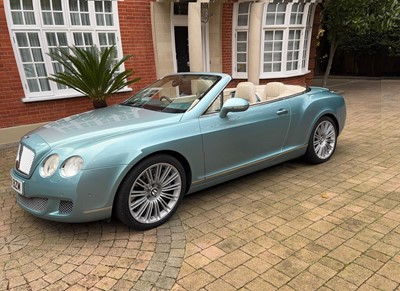 Lot 52 - 2009 Bentley Continental GTC Speed