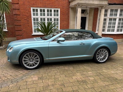 Lot 52 - 2009 Bentley Continental GTC Speed