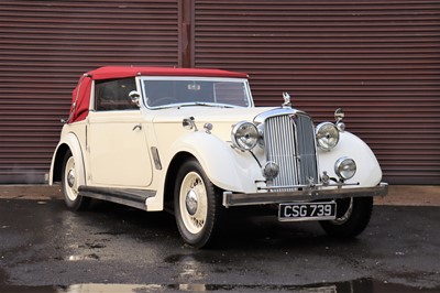 Lot 79 - 1939 Rover 14hp Tickford Three-Position Drophead Coupe