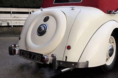 Lot 79 - 1939 Rover 14hp Tickford Three-Position Drophead Coupe