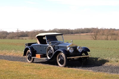 Lot 80 - 1924 Rolls-Royce Springfield 40/50hp Silver Ghost Piccadilly Roadster