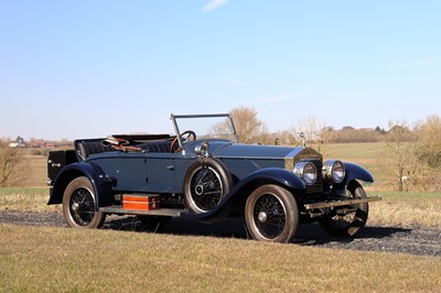 Lot 80 - 1924 Rolls-Royce Springfield 40/50hp Silver Ghost Piccadilly Roadster