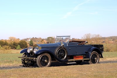 Lot 80 - 1924 Rolls-Royce Springfield 40/50hp Silver Ghost Piccadilly Roadster