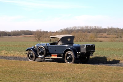 Lot 80 - 1924 Rolls-Royce Springfield 40/50hp Silver Ghost Piccadilly Roadster