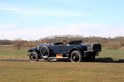 Lot 80 - 1924 Rolls-Royce Springfield 40/50hp Silver Ghost Piccadilly Roadster