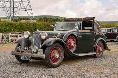 Lot 93 - 1936 Armstrong Siddeley 17hp Salmons & Sons Foursome Drophead Coupe