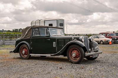 Lot 93 - 1936 Armstrong Siddeley 17hp Salmons & Sons Foursome Drophead Coupe
