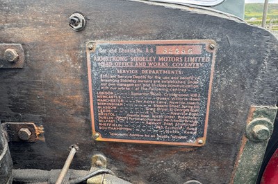 Lot 93 - 1936 Armstrong Siddeley 17hp Salmons & Sons Foursome Drophead Coupe