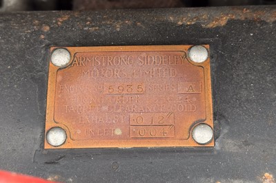 Lot 93 - 1936 Armstrong Siddeley 17hp Salmons & Sons Foursome Drophead Coupe