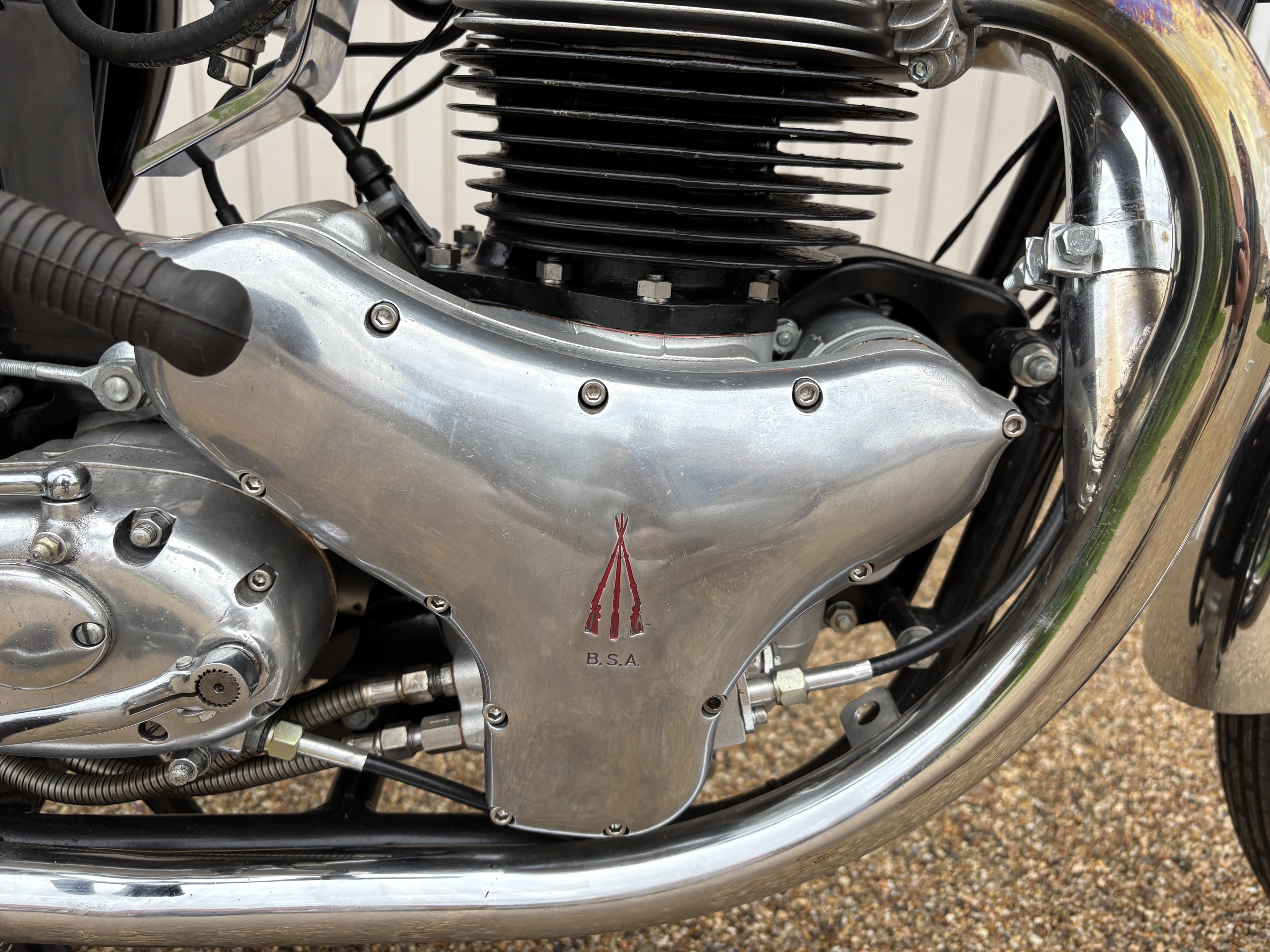 1956 BSA Rocket Gold Star Evocation