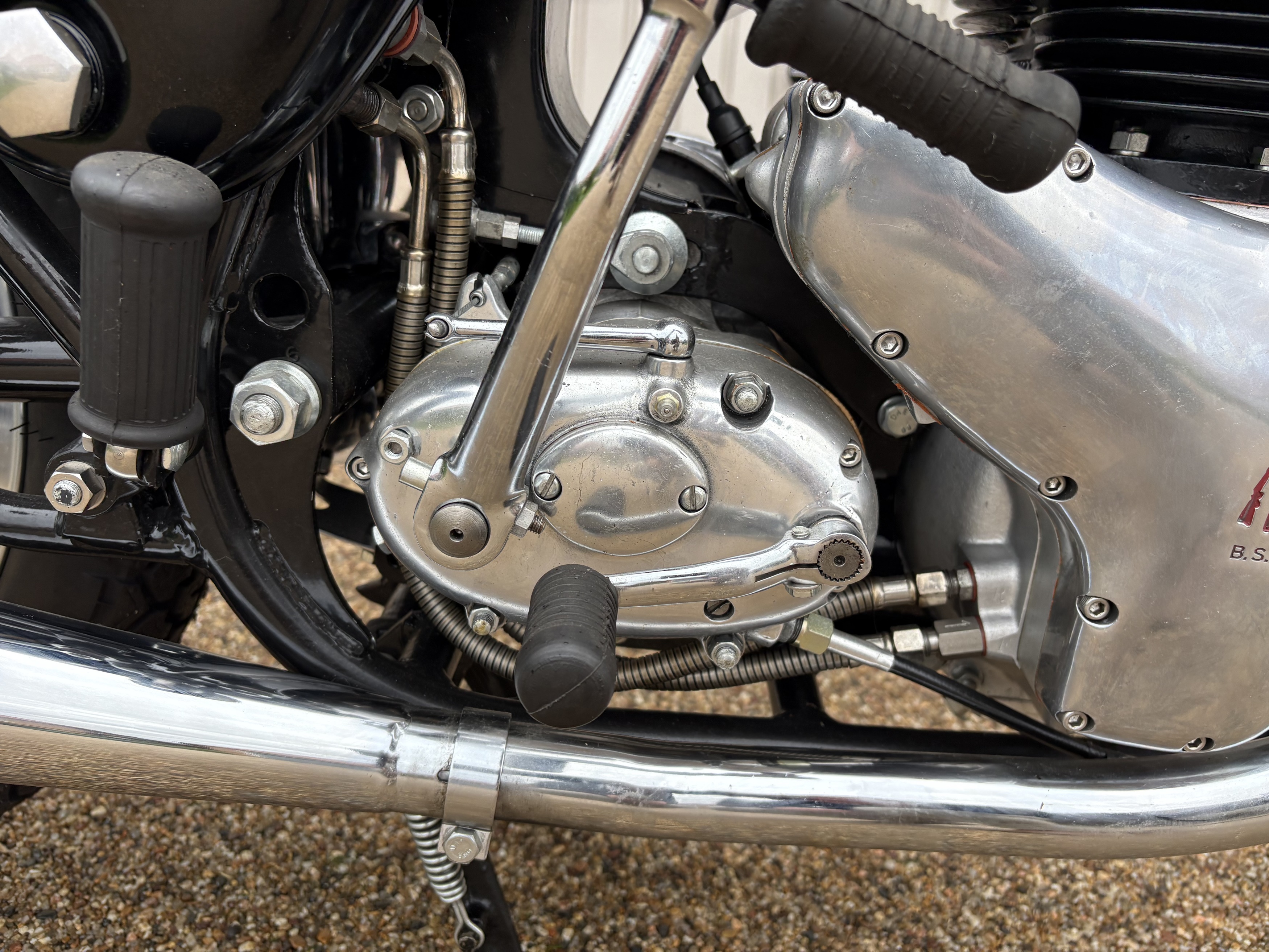 1956 BSA Rocket Gold Star Evocation