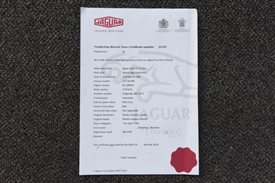 Lot 77 - 1960 Jaguar Mk. II 3.4 Saloon