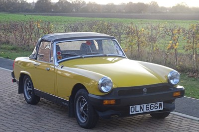Lot 84 - 1979 MG Midget 1500