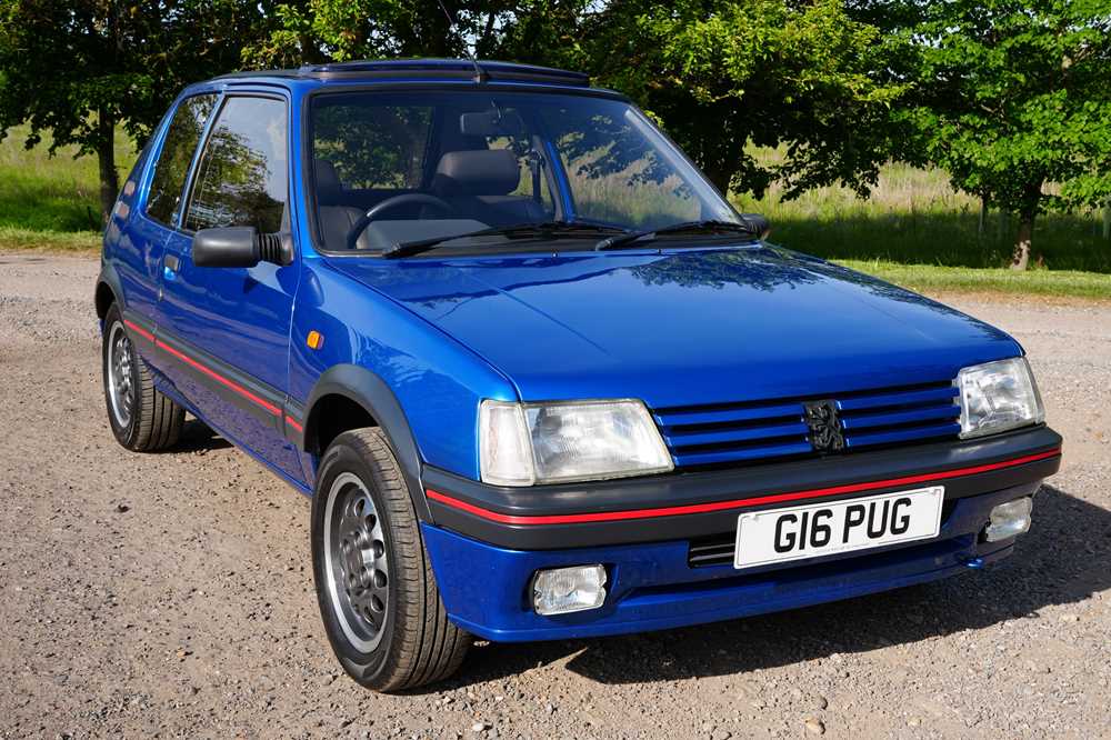 Lot 94 - 1990 Peugeot 205 GTi 1.6 Special Edition