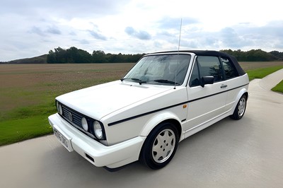 Lot 100 - 1990 Volkswagen Golf Clipper Cabriolet
