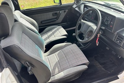 Lot 100 - 1990 Volkswagen Golf Clipper Cabriolet
