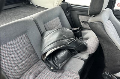 Lot 100 - 1990 Volkswagen Golf Clipper Cabriolet