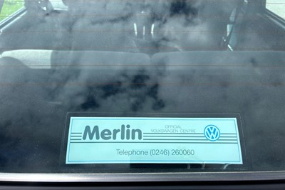 Lot 100 - 1990 Volkswagen Golf Clipper Cabriolet