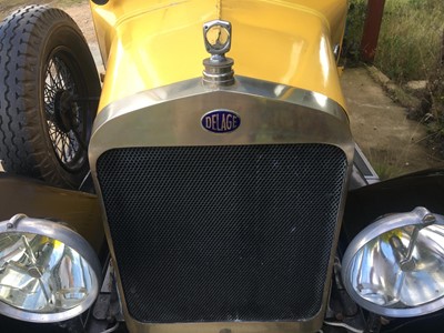 Lot 105 - 1927 Delage Type DIC Van