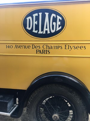 Lot 105 - 1927 Delage Type DIC Van