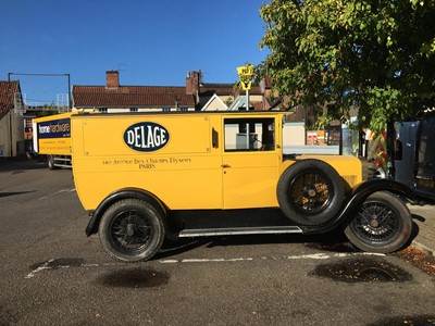 Lot 105 - 1927 Delage Type DIC Van