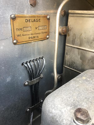 Lot 105 - 1927 Delage Type DIC Van