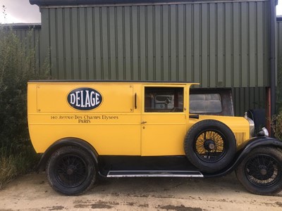 Lot 105 - 1927 Delage Type DIC Van