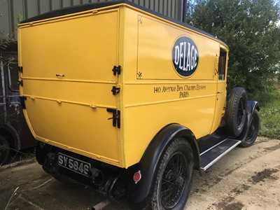 Lot 105 - 1927 Delage Type DIC Van