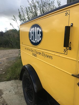 Lot 105 - 1927 Delage Type DIC Van