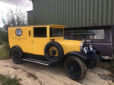 Lot 105 - 1927 Delage Type DIC Van
