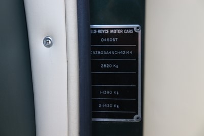 Lot 43 - 1992 Bentley Continental R