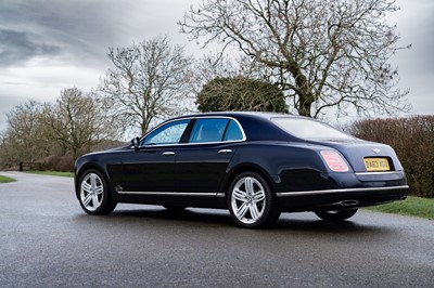 Lot 2013 Bentley Mulsanne