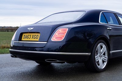 Lot 2013 Bentley Mulsanne