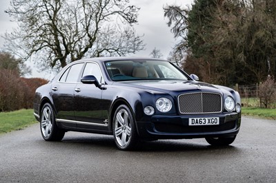 Lot 2013 Bentley Mulsanne