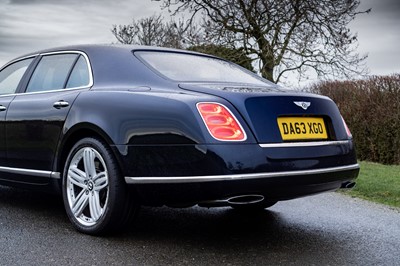 Lot 2013 Bentley Mulsanne