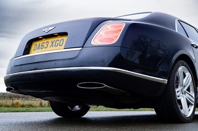 Lot 2013 Bentley Mulsanne