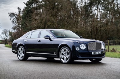 Lot 2013 Bentley Mulsanne