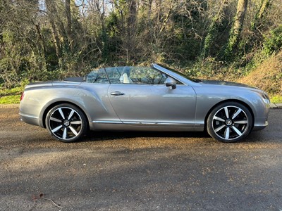 Lot 2013 Bentley Continental GTC