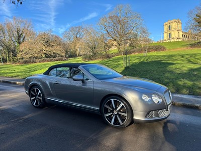 Lot 2013 Bentley Continental GTC
