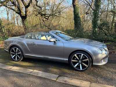 Lot 2013 Bentley Continental GTC