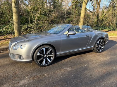 Lot 2013 Bentley Continental GTC
