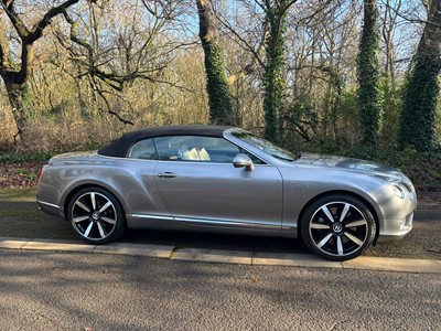 Lot 2013 Bentley Continental GTC