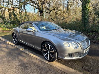 Lot 2013 Bentley Continental GTC