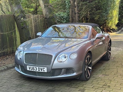 Lot 2013 Bentley Continental GTC